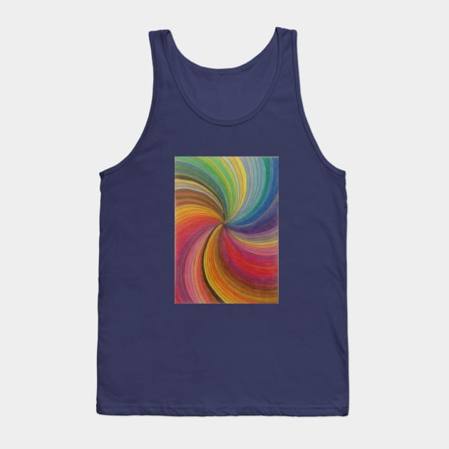 Spiral Love Tank Top by ChaChaDivineArt